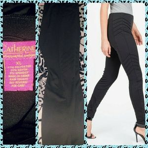 Chevron Textured Leggings